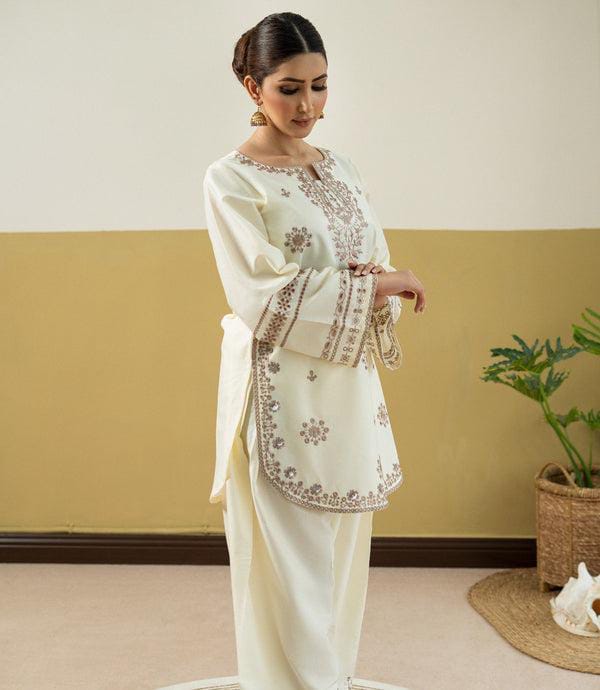 DHANAK EMBRIODERY 2 PC