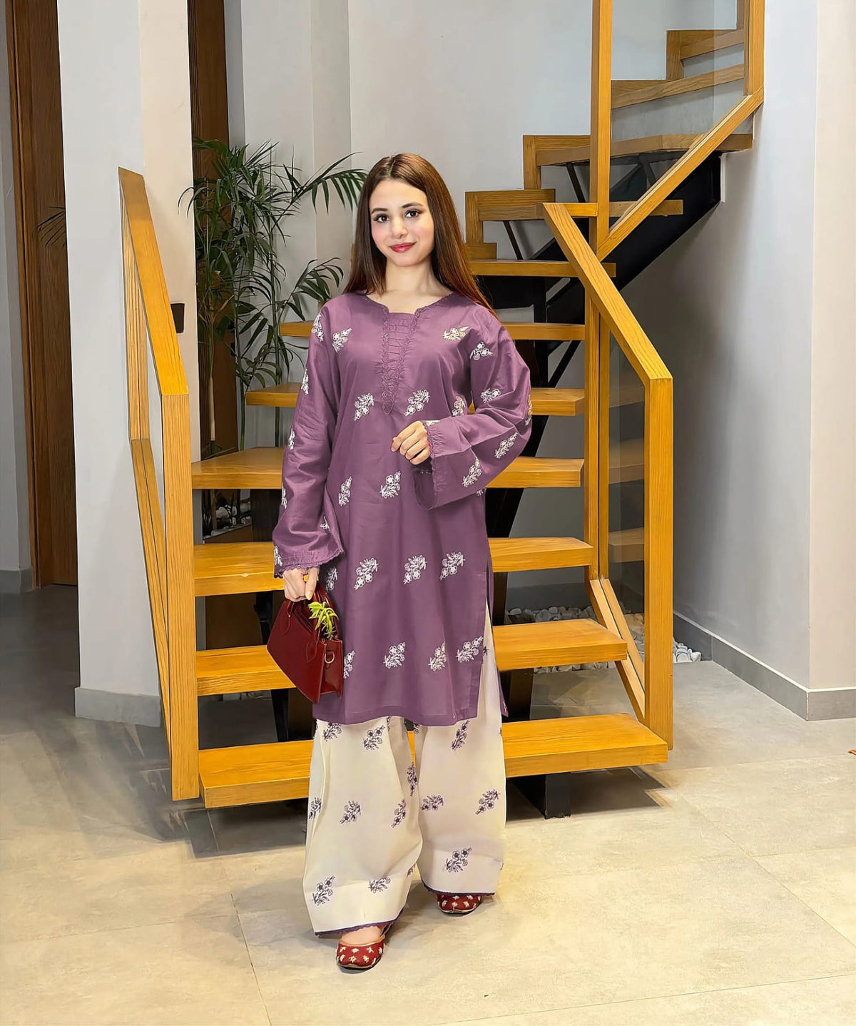 DHANAK EMBRIODERY 2PC