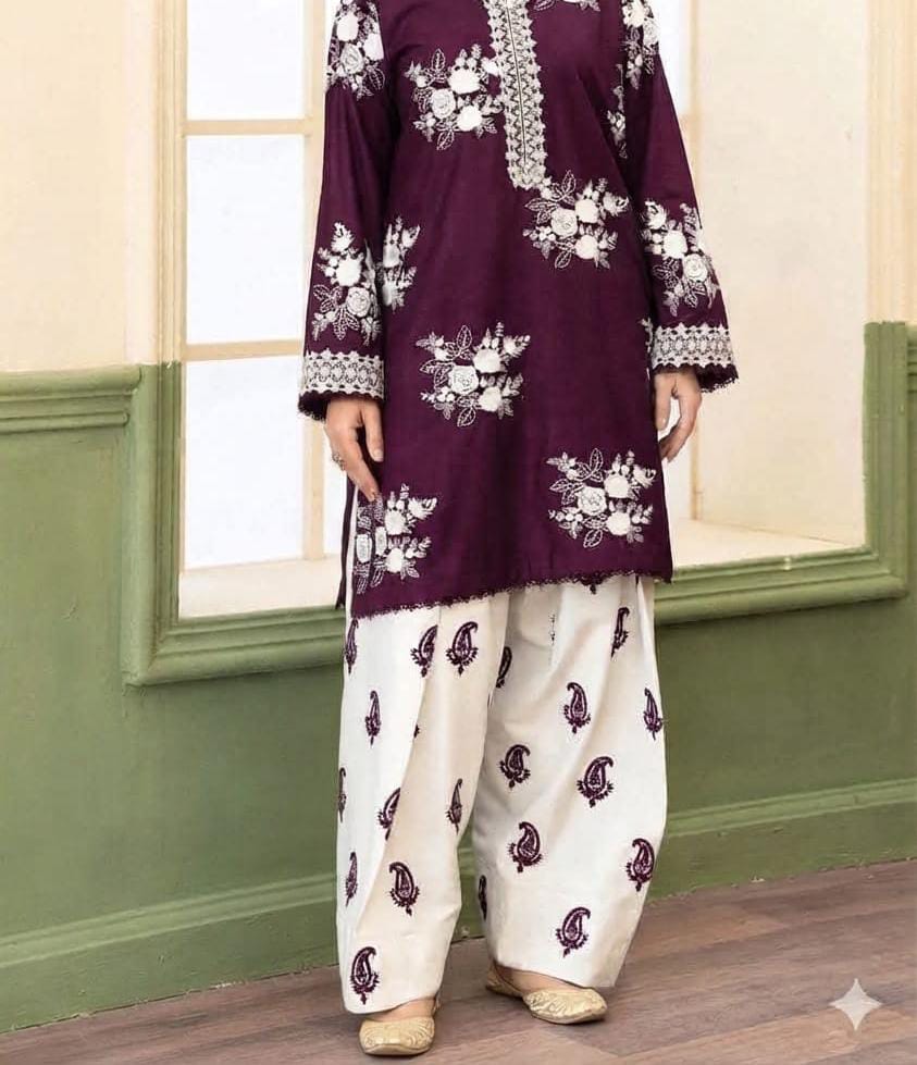 DHANAK EMBRIODERY 2PC