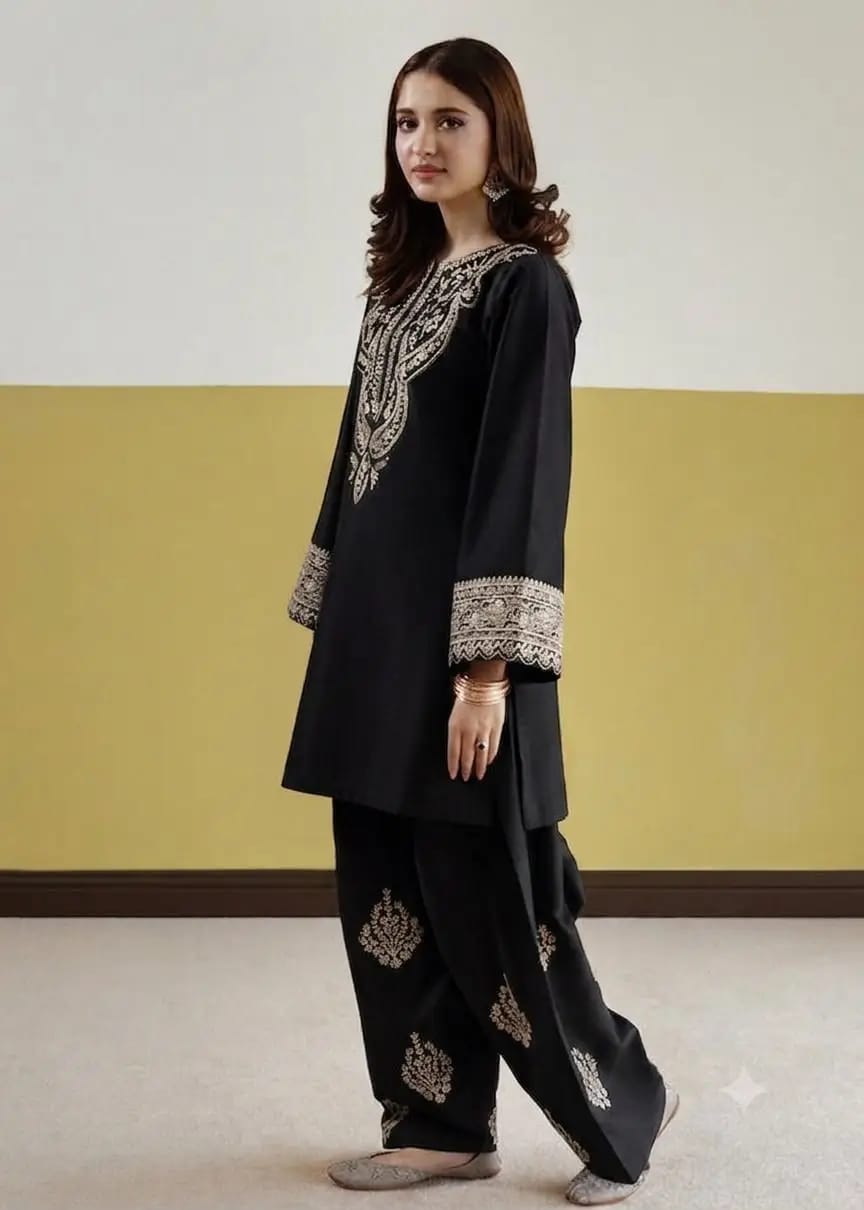 DHANAK EMBRIODERY 2 PC