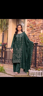 DHANAK EMBRIODERY 3 PC