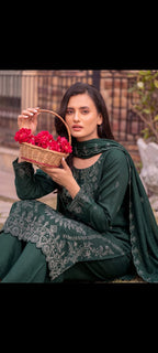 DHANAK EMBRIODERY 3 PC