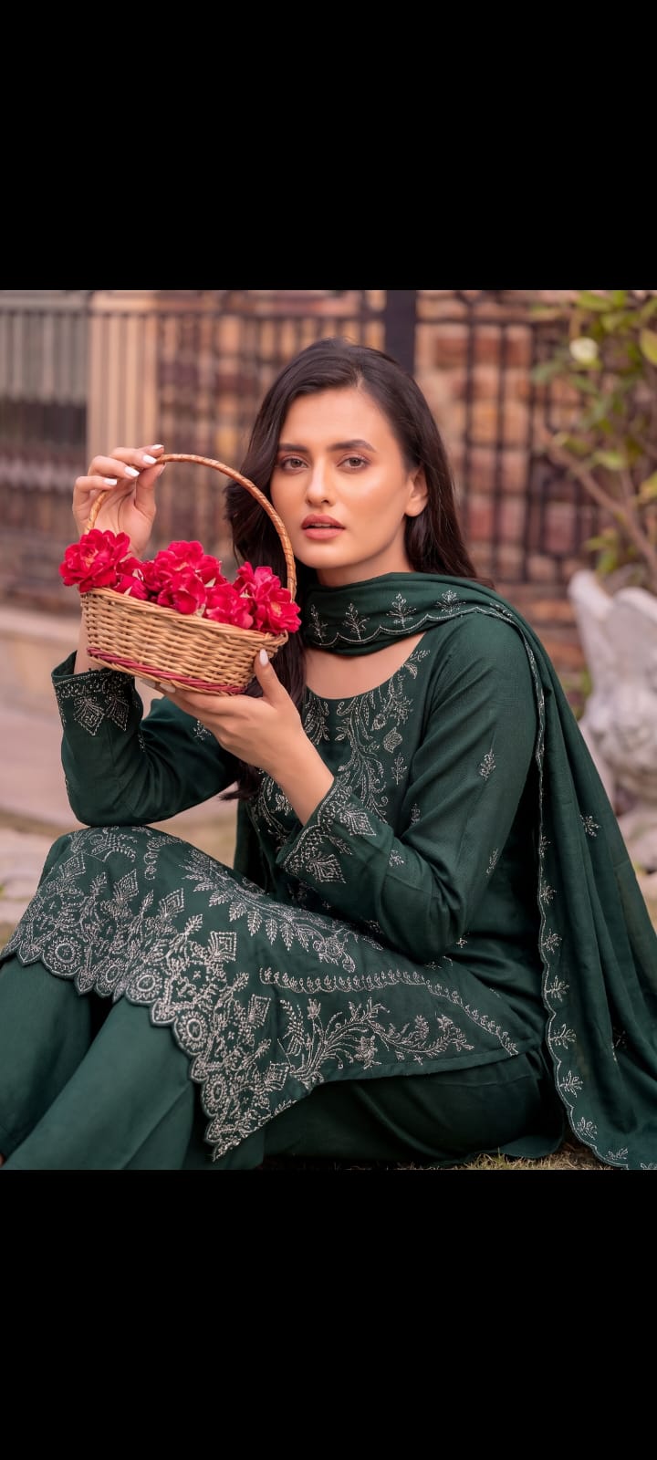 DHANAK EMBRIODERY 3 PC