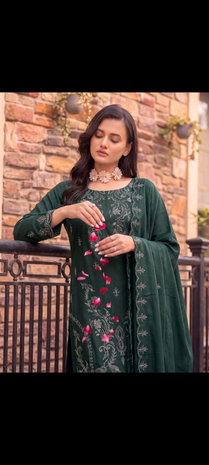 DHANAK EMBRIODERY 3 PC