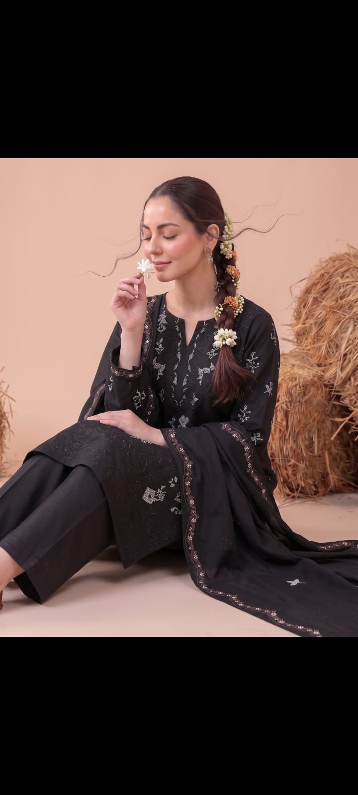 DHANAK EMBRIODERY 3 PC