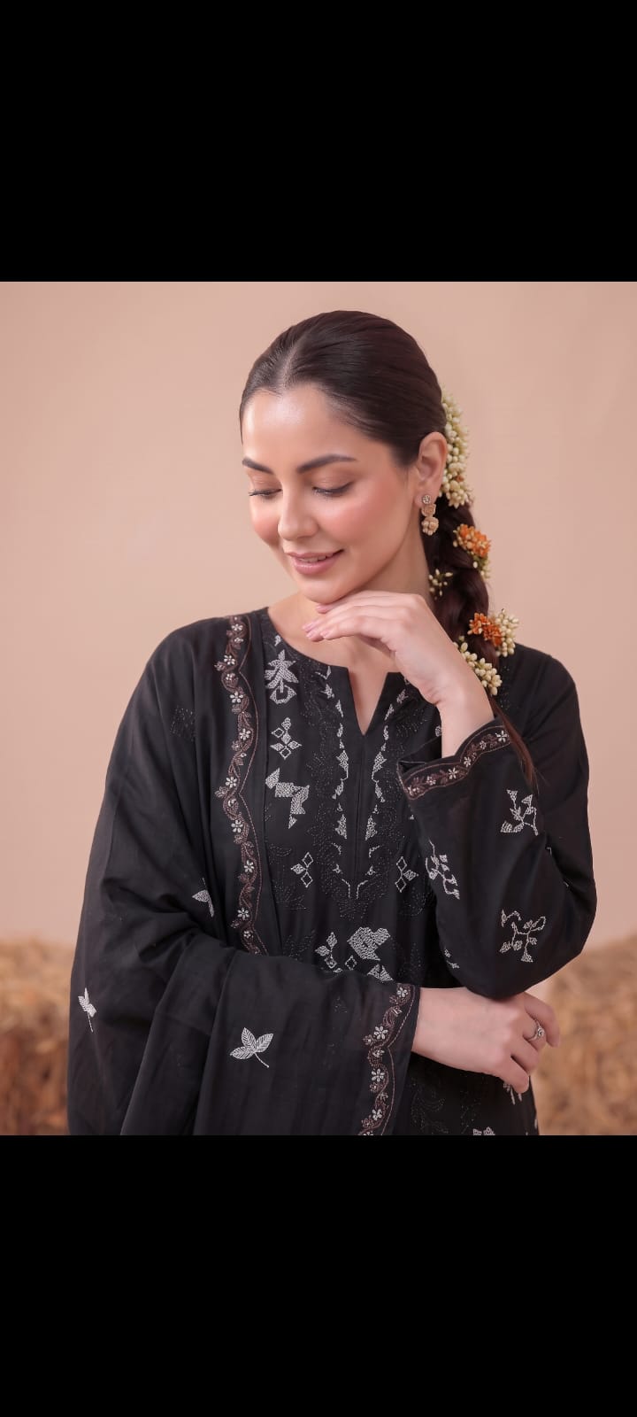 DHANAK EMBRIODERY 3 PC