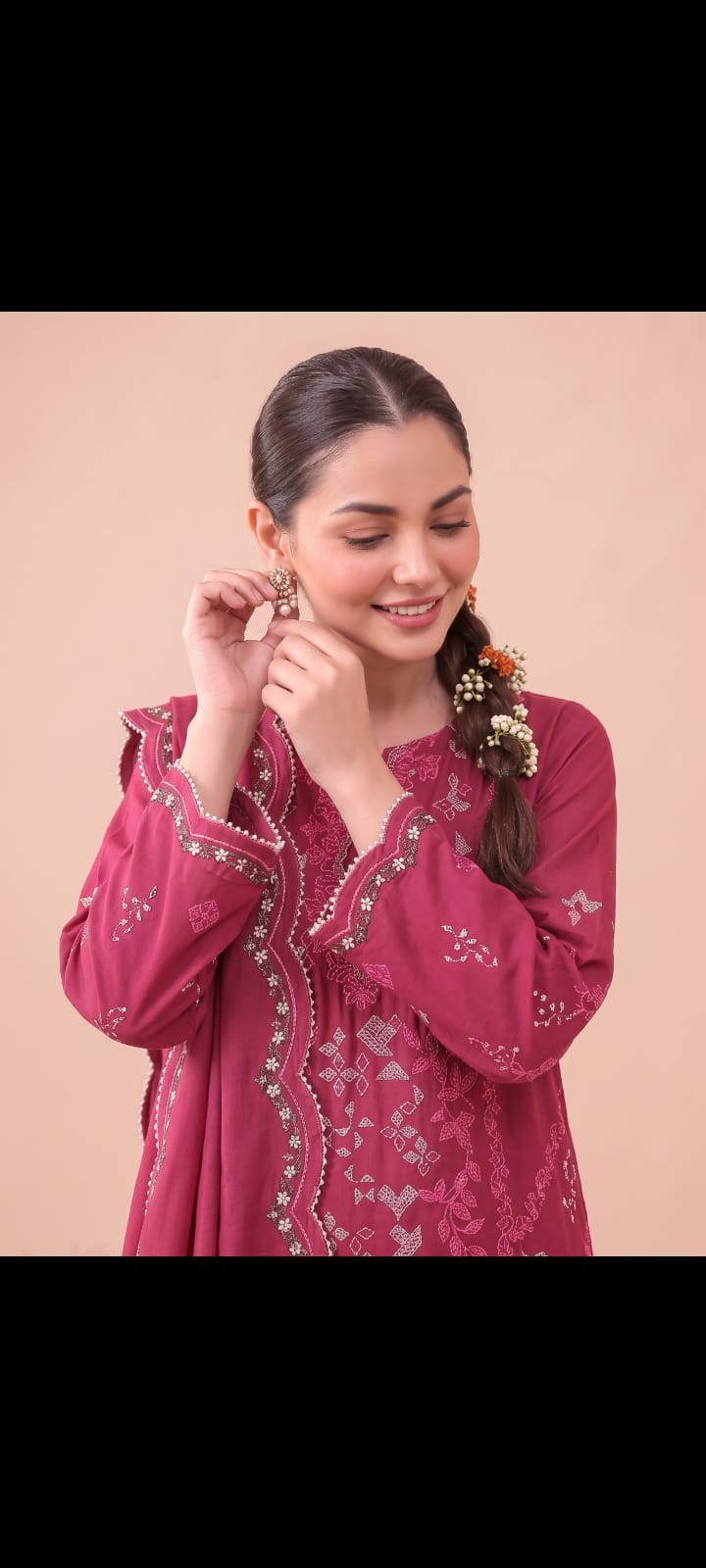 DHANAK EMBRIODERY 3 PC