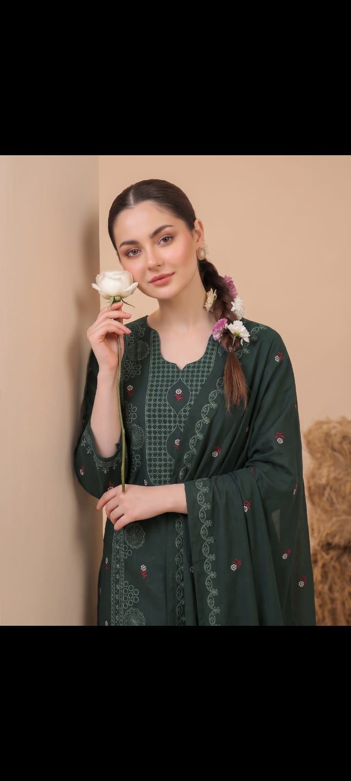 DHANAK EMBRIODERY 3 PC