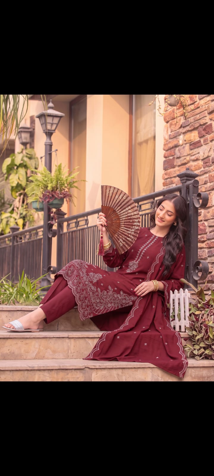 DHANAK EMBRIODERY 3 PC
