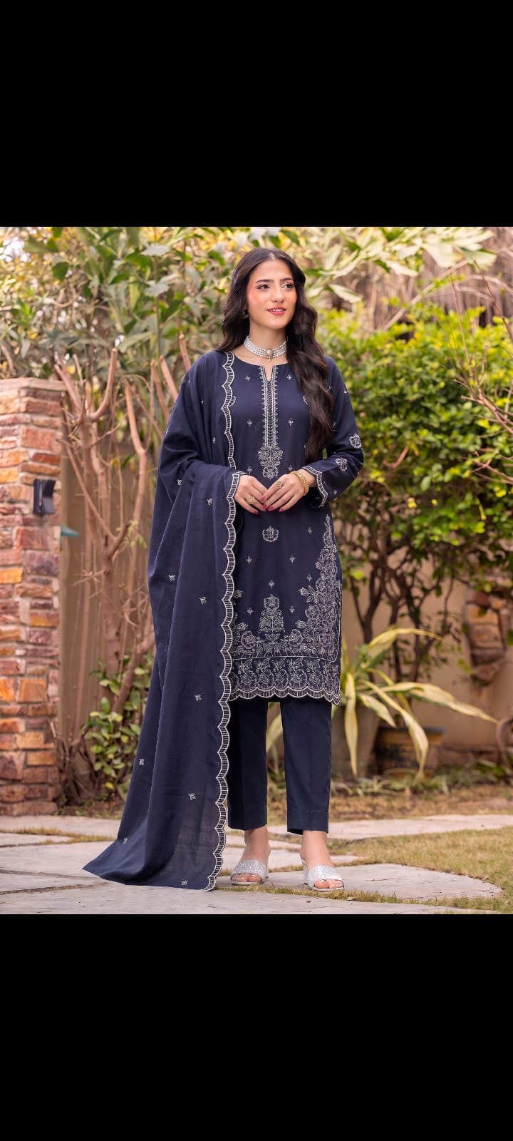 DHANAK EMBRIODERY 3PC