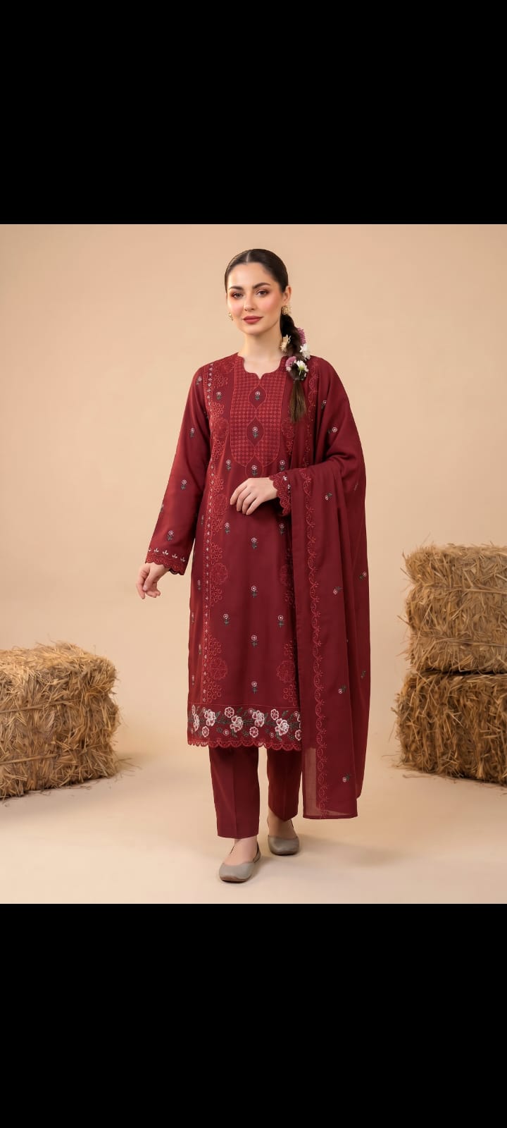 DHANAK EMBRIODRY 3 PC
