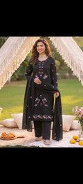 DHANAK EMBRIODERY 3 PC