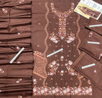DHANAK EMBRIODERY 3 PC