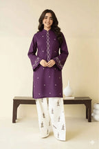 DHANAK  EMBRIODERY 2 PC
