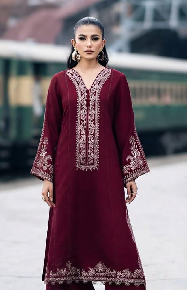 DHANAK EMBRIODERY 2 PC