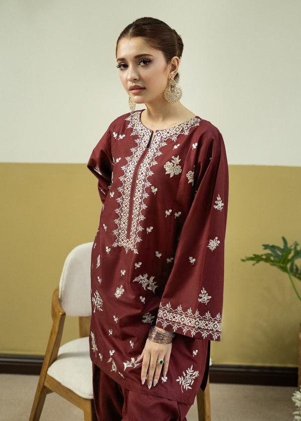 DHANAK EMBRIODERY 2 PC