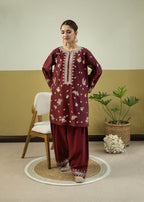 DHANAK EMBRIODERY 2 PC