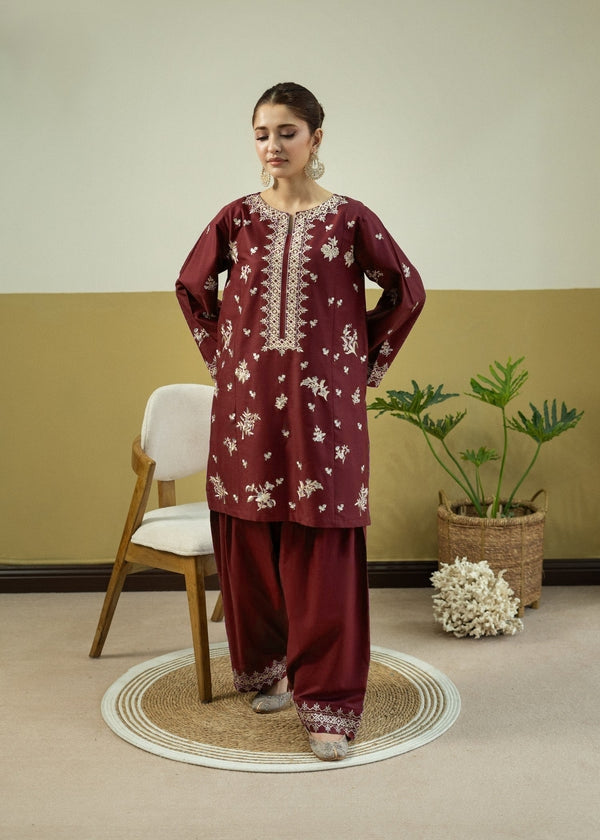 DHANAK EMBRIODERY 2 PC