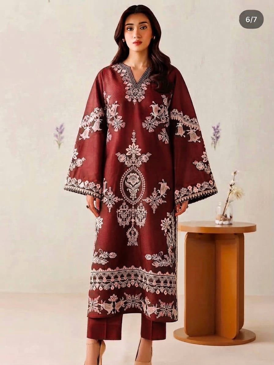 DHANAK EMBRIODERY 2PC