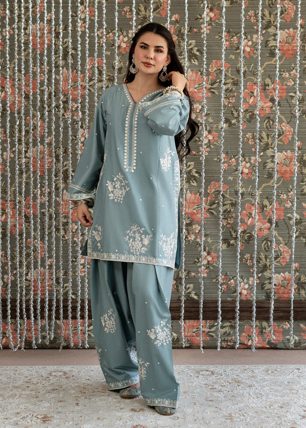 DHANAK EMBRIODERY 2PC