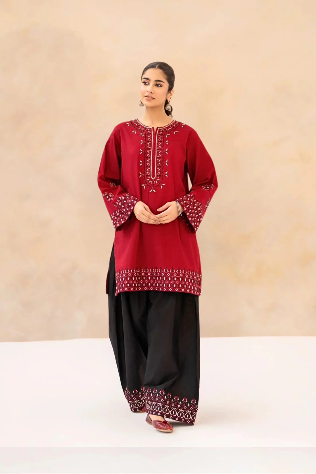 DHANAK EMBRIODERY 2PC