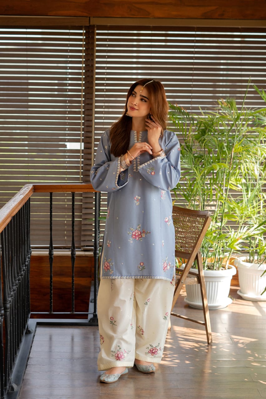 DHANAK EMBRIODERY 2PC
