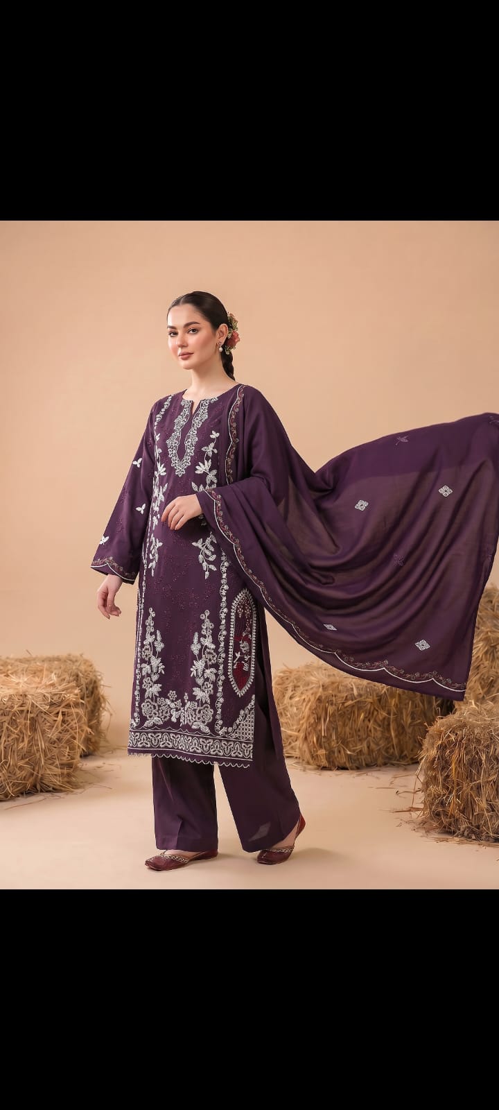 DHANAK EMBRIODERY 3PC