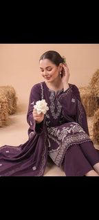 DHANAK EMBRIODERY 3PC