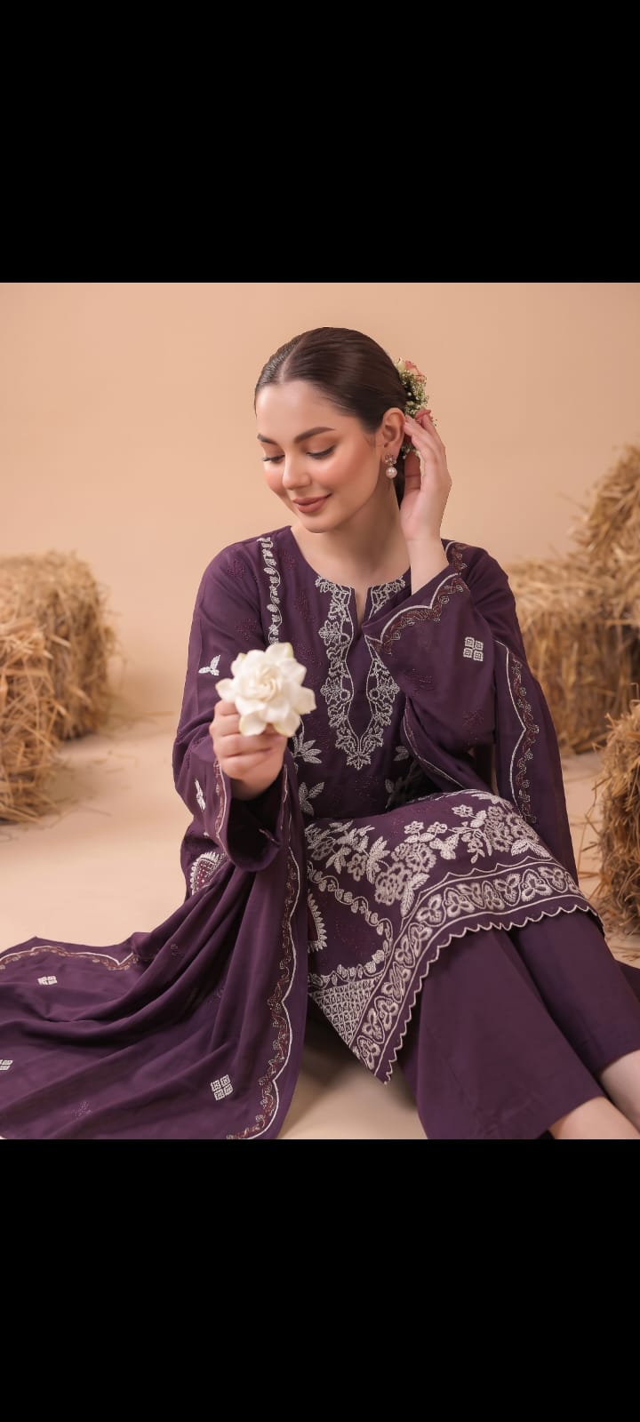 DHANAK EMBRIODERY 3PC