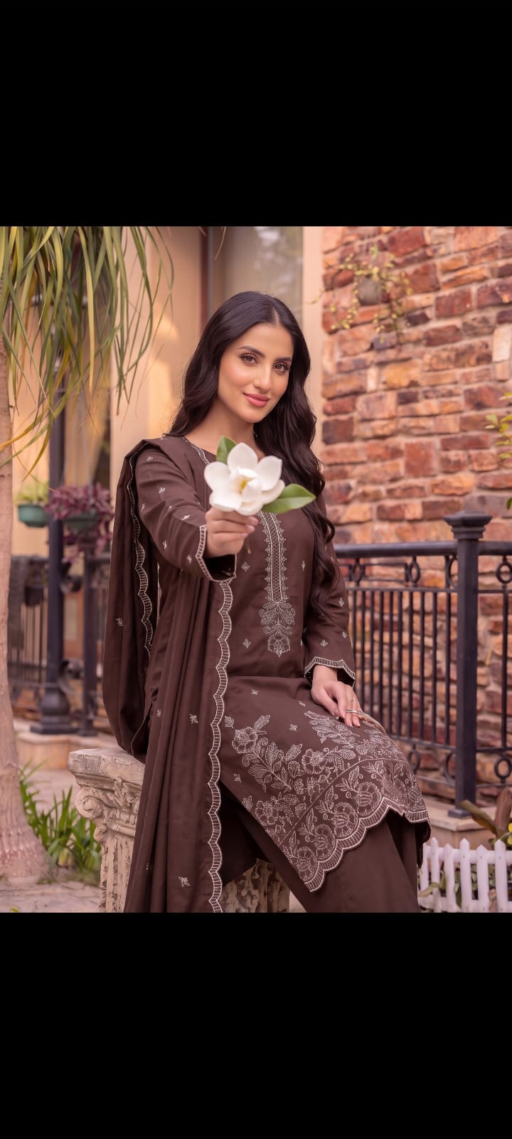 DHANAK EMBRIODERY 3 PC