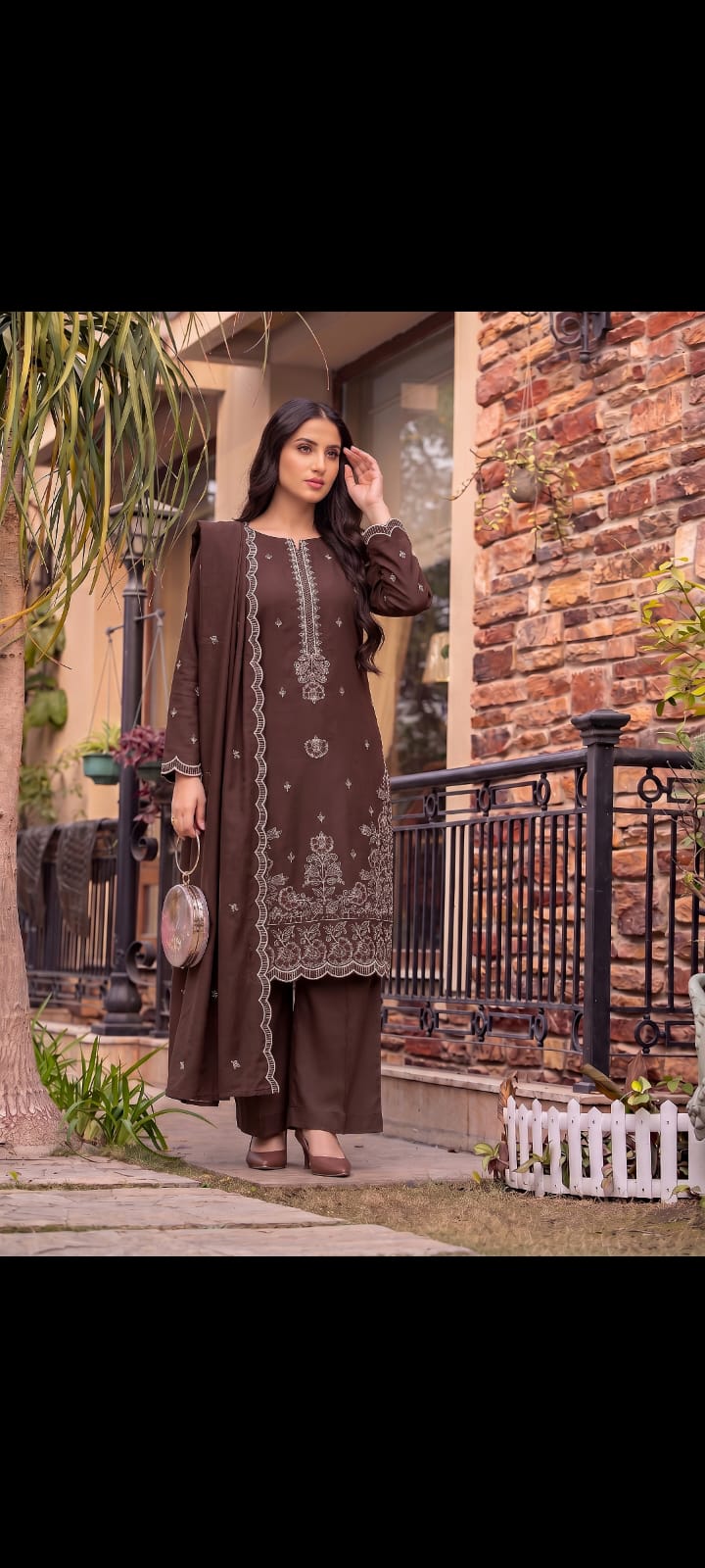 DHANAK EMBRIODERY 3 PC