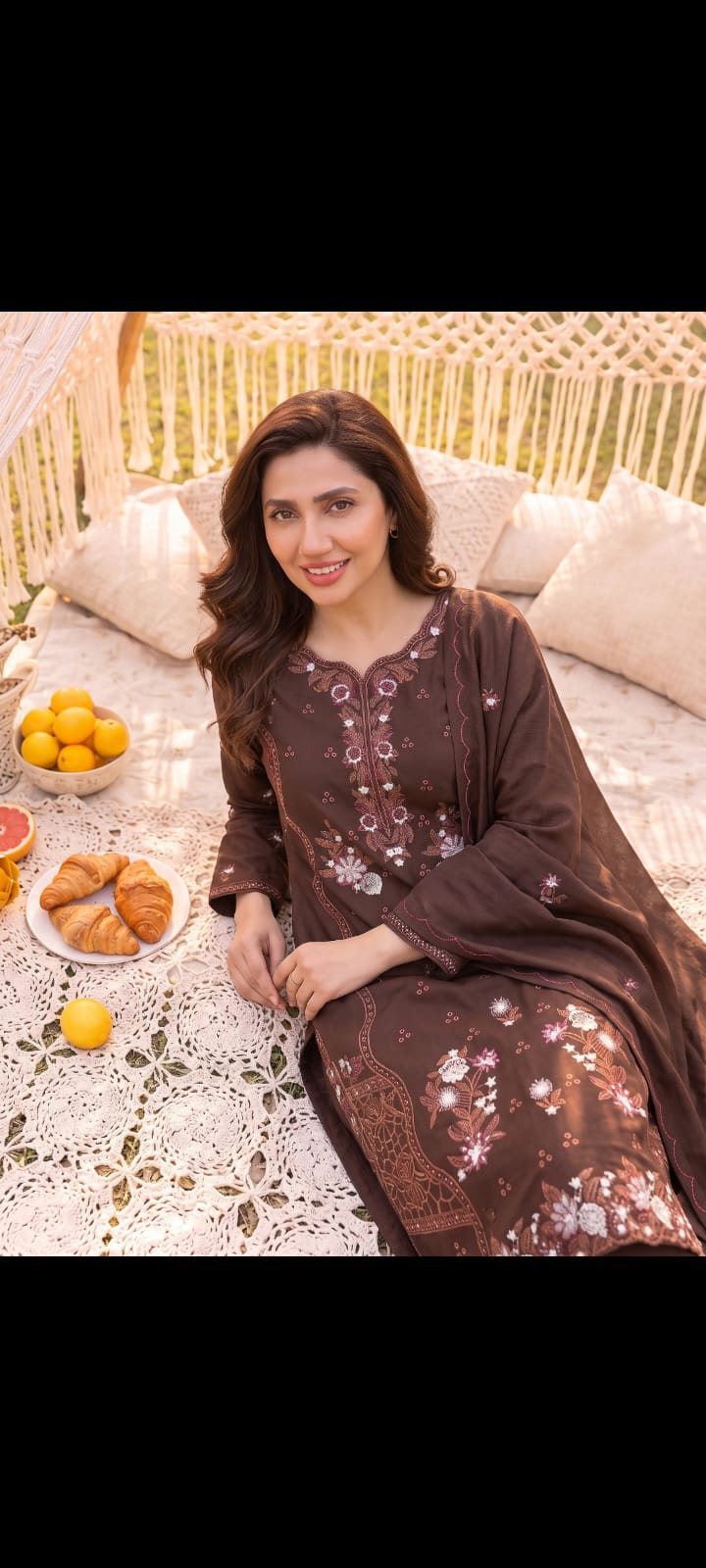 DHANAK EMBRIODERY 3 PC
